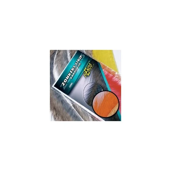 Zonker Strip Hase 4mm Orange Fluo